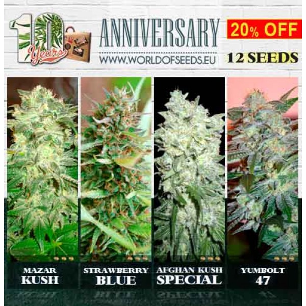 10th Anniversary Pack - WORLDOFSEEDS - SPECIAL COLLECTIONS