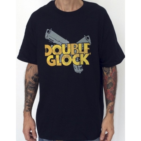 Camiseta Logo Double Glock - Merchandising - RipperSeeds