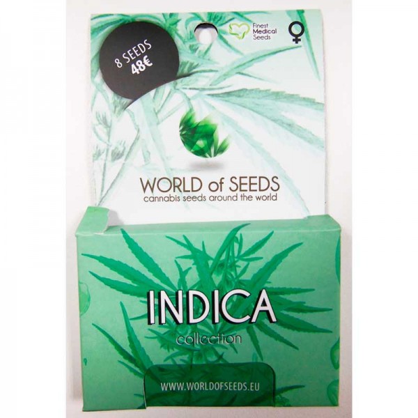 Indica Collection - 8 seeds - WORLDOFSEEDS - SPECIAL COLLECTIONS
