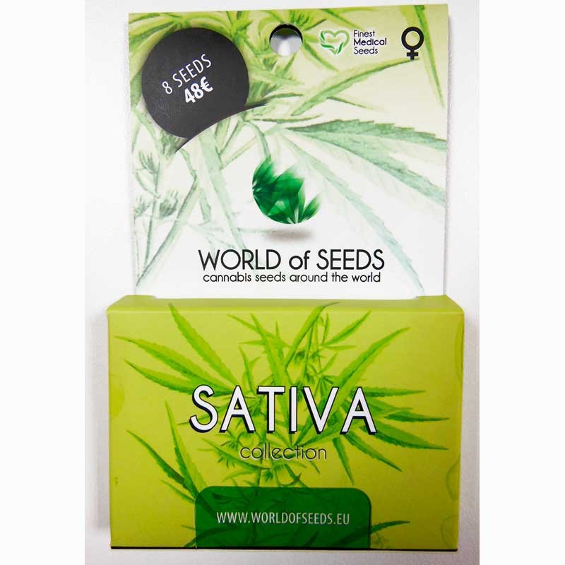 Sativa Collection - 8 seeds - WORLDOFSEEDS